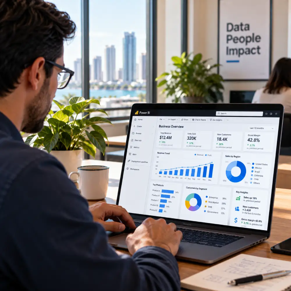 What Power BI work does Sisifo take on? - Sisifo